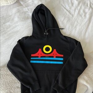 Black Culk Hoodie with SF Graphic